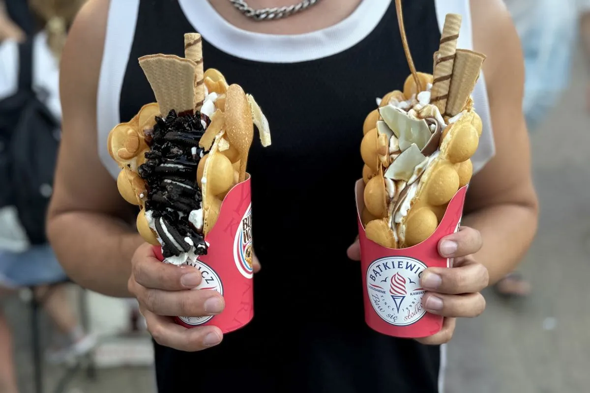 gofry nad morzem r&oacute;żne rodzaje