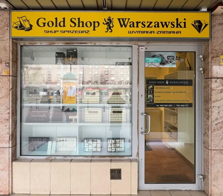 r&oacute;żne miejsca skupu złota