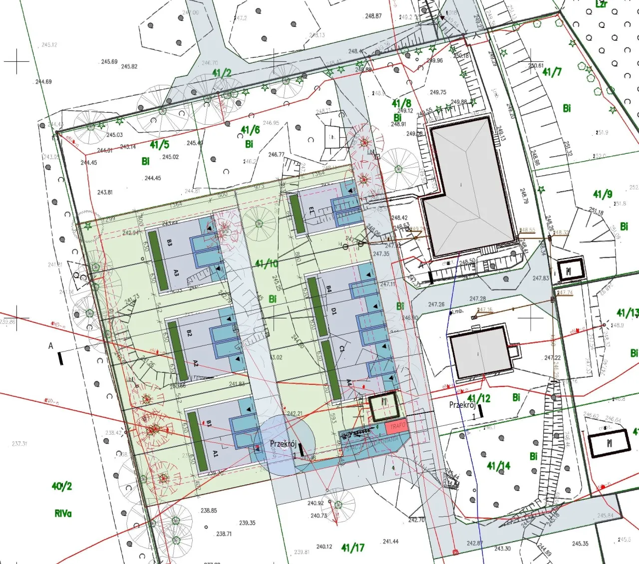mapa zagospodarowania przestrzennego działki
