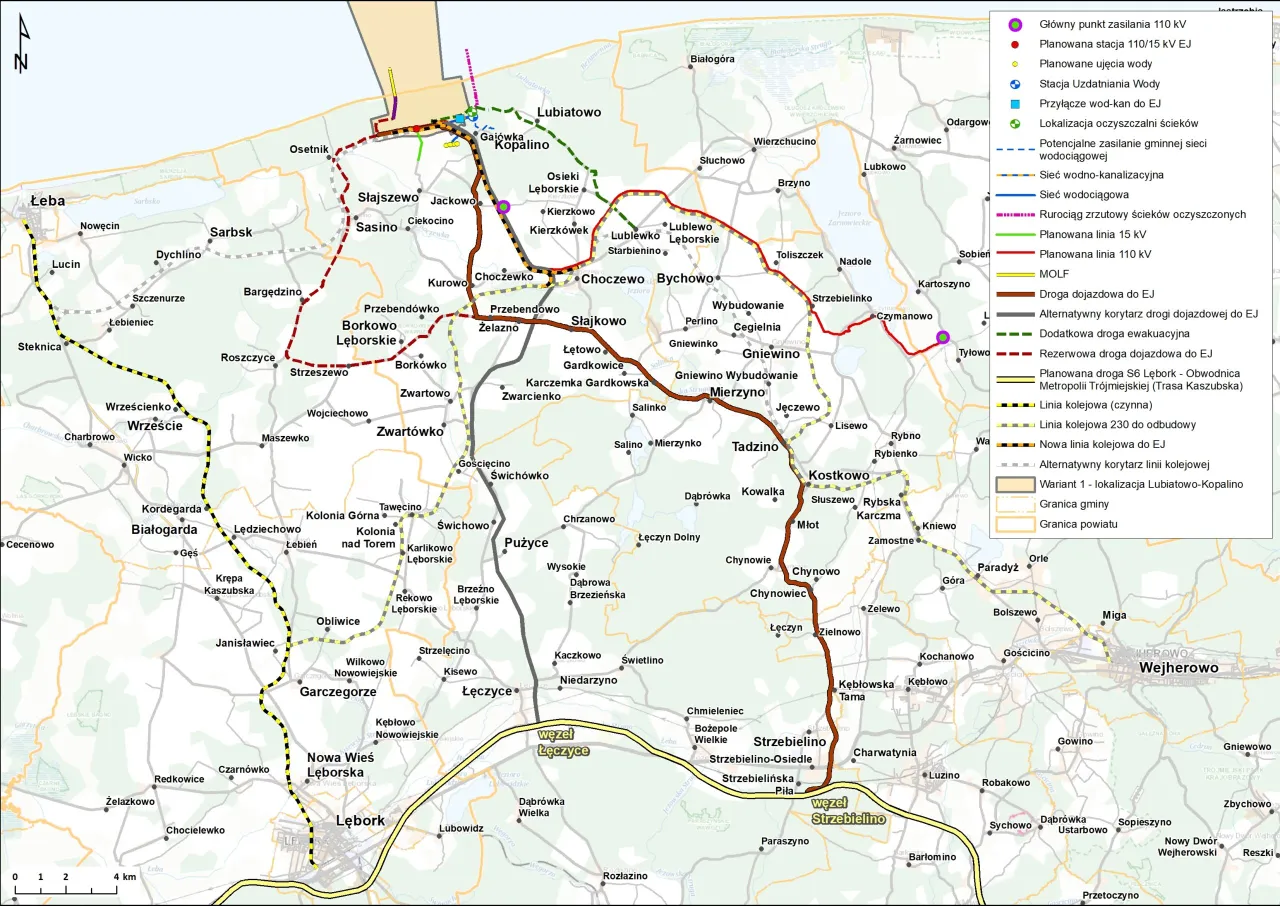 schemat elektrowni jądrowej uproszczony