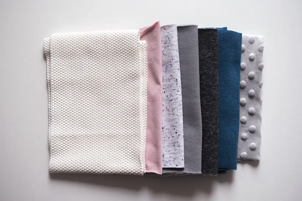 Rodzaje dzianin dresowych i akcesoria do szycia