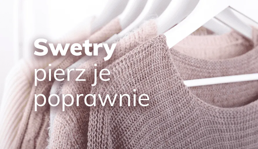 sweter w siateczce do prania, pranie swetrów