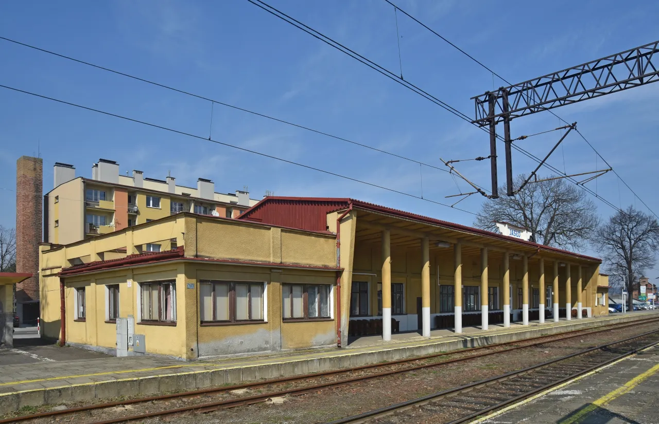 Dworzec PKP Jasło ulica Dworcowa