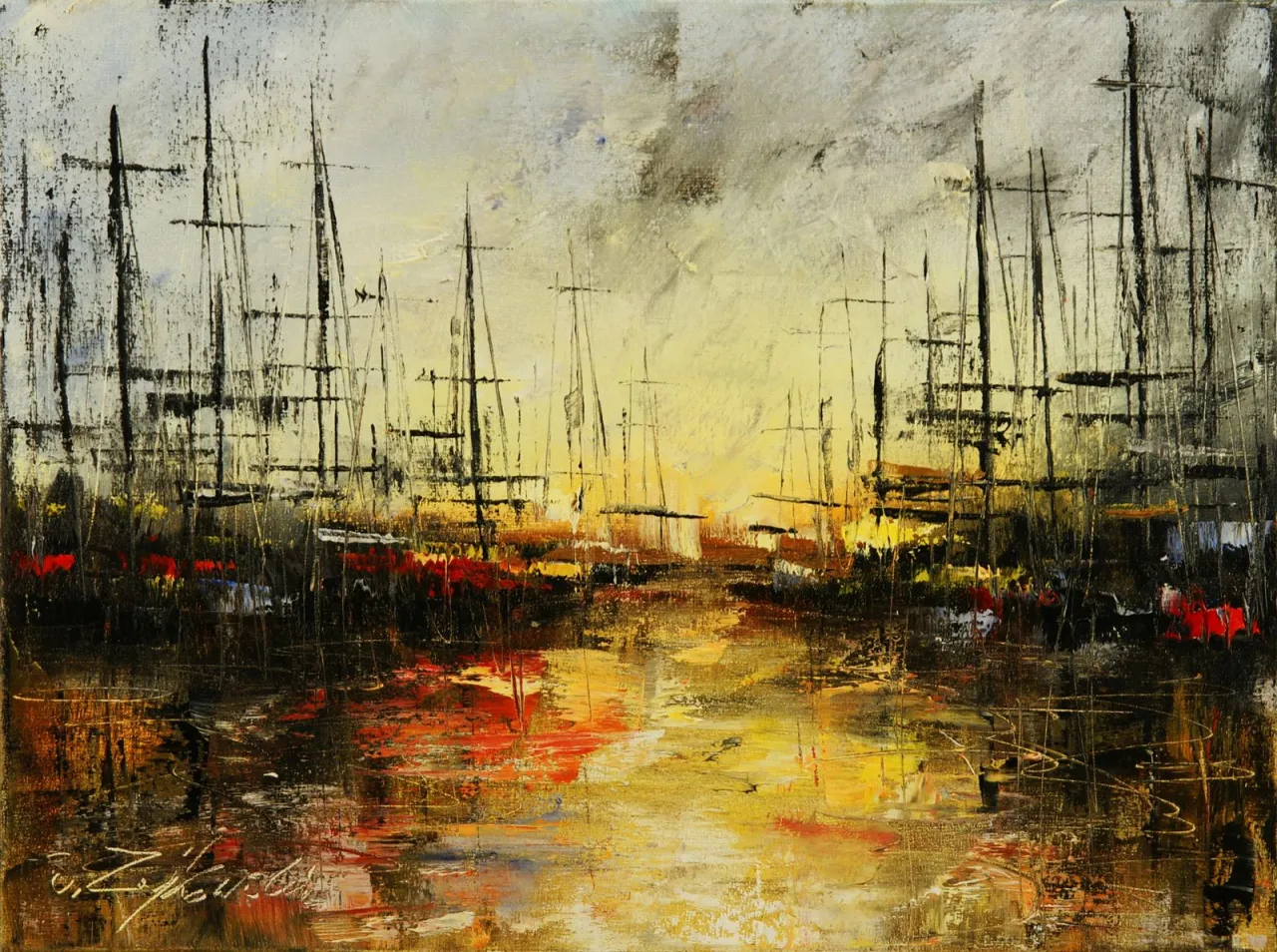 Wojciech G&oacute;recki obrazy pejzażowe