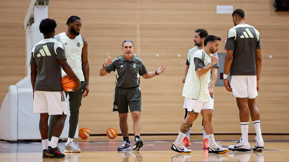 Real Madrid baloncesto equipo 2025-2026 Sergio Scariolo