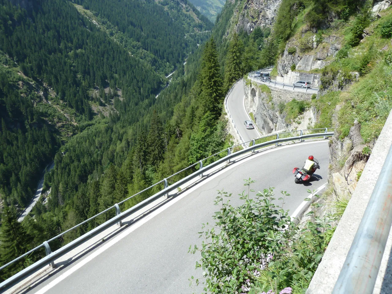 Toskania motocyklem krajobrazy