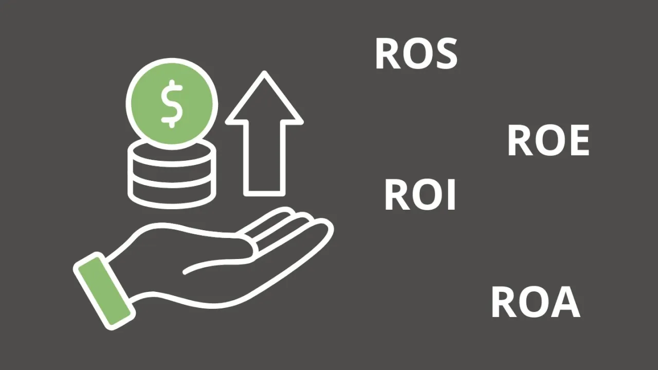 diagram powiązania wskaźnik&oacute;w finansowych ROS ROA ROE
