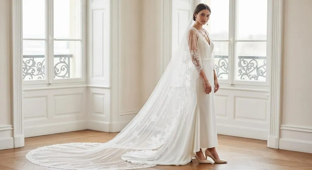 Dodatki do sukni ślubnej: welon, buty, biżuteria