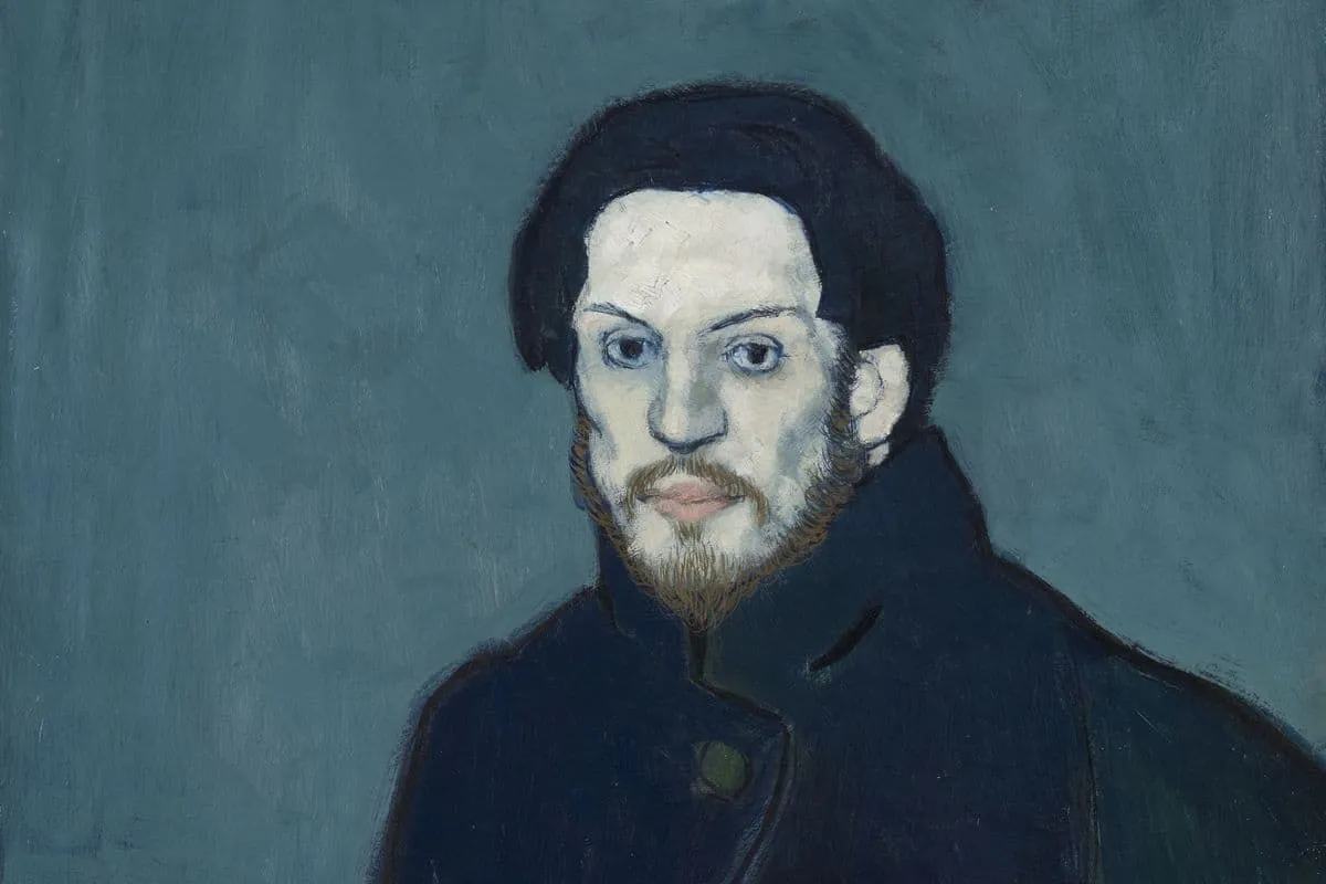 Pablo Picasso portret młody artysta