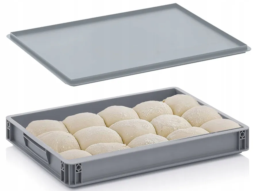 przechowywanie ciasta na pizzę w pojemniku