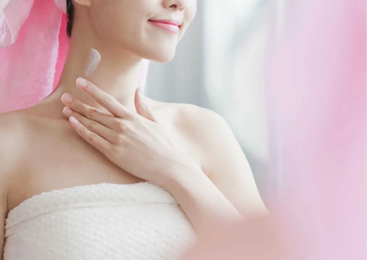 pielęgnacja dekoltu krok po kroku