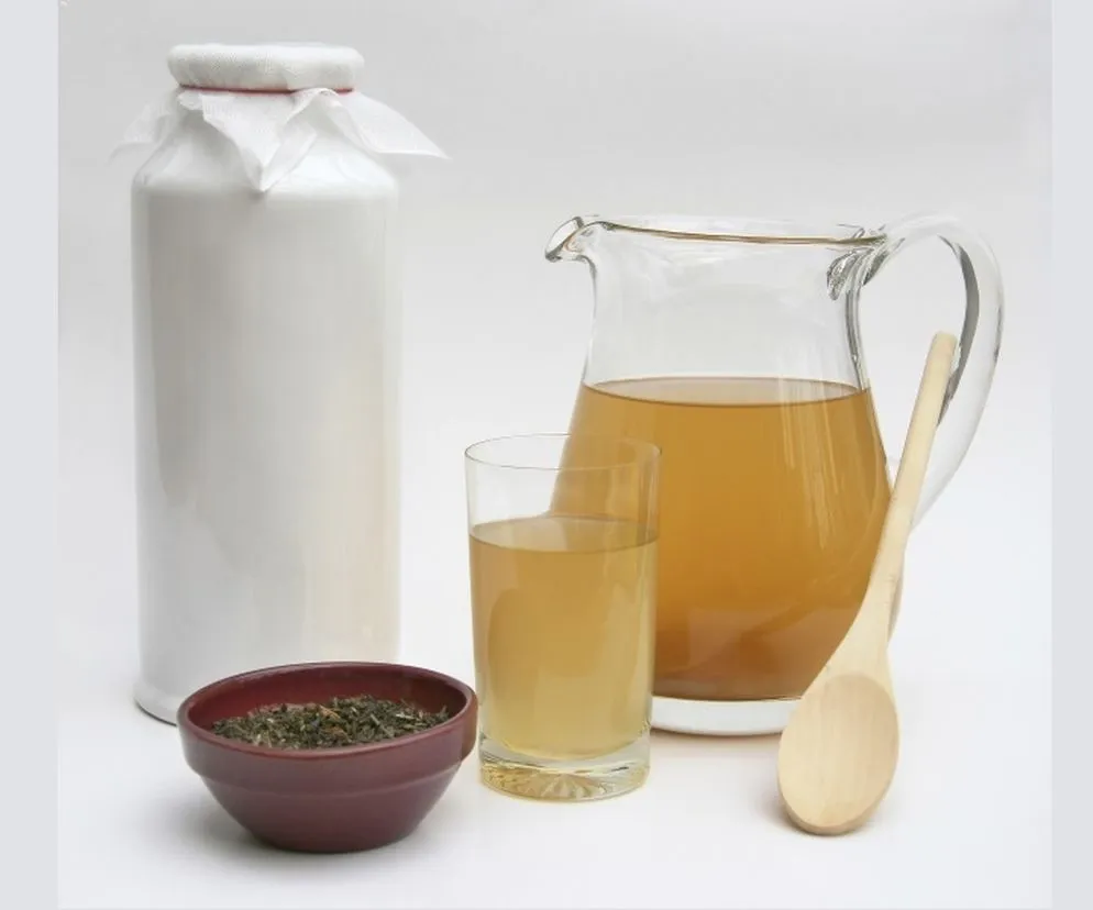 składniki do kombuchy