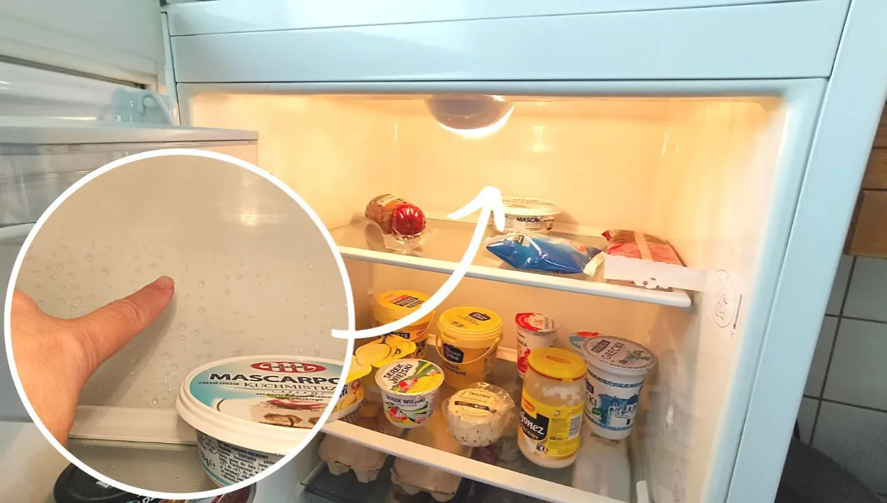 zatkany odpływ w lod&oacute;wce