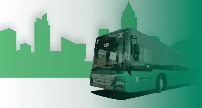 Egged bus to Ramon Airport