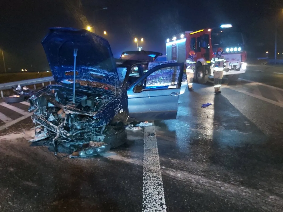 wypadek drogowy pod wpływem alkoholu