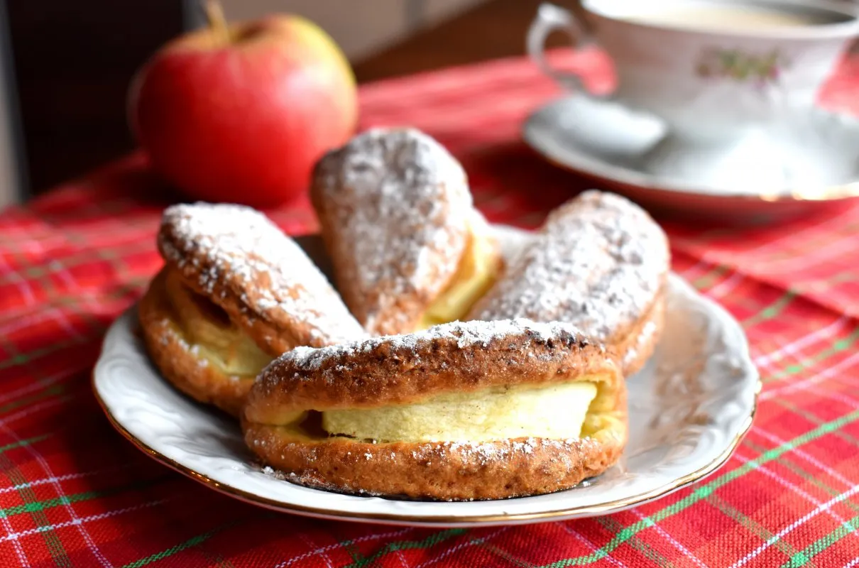 Idealne całuski z jabłkiem