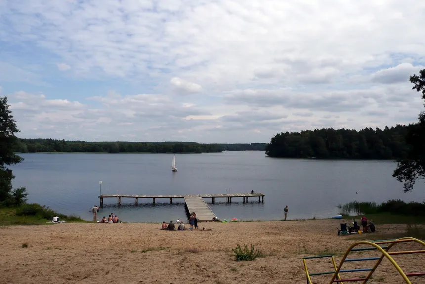 Jezioro Partęczyny Wielkie krajobraz