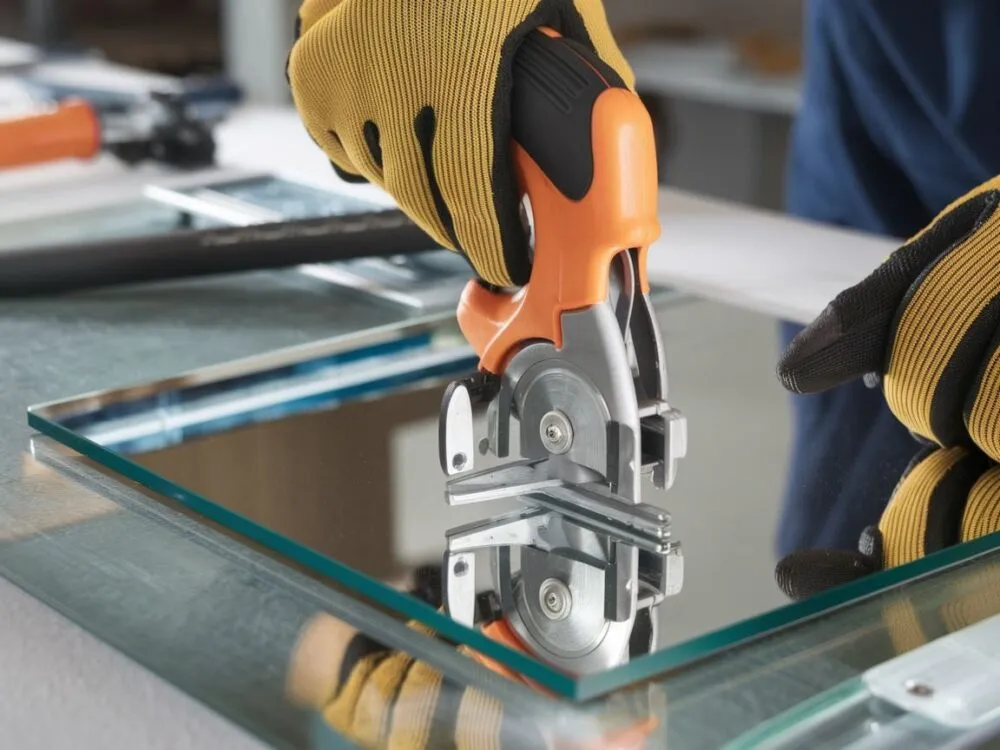 Narzędzia do cięcia lustra w domu