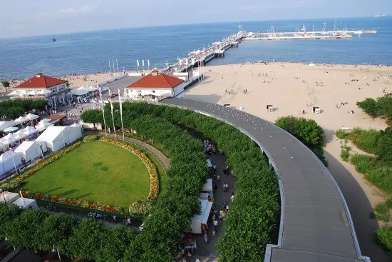 Latarnia Morska Sopot widok