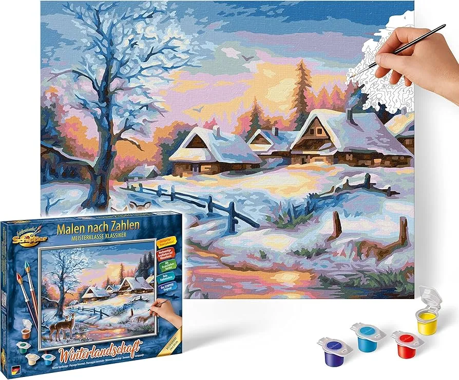 Schipper Malen nach Zahlen fertiges Bild Qualit&auml;t