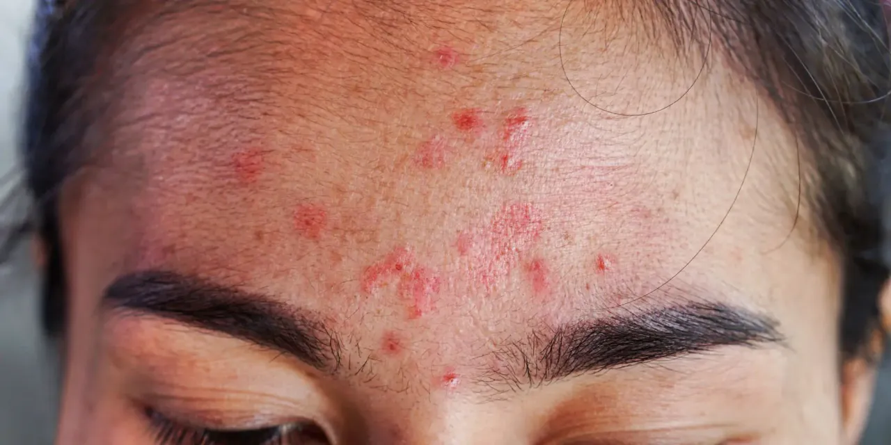 Rutyna pielęgnacyjna trądzik czoło