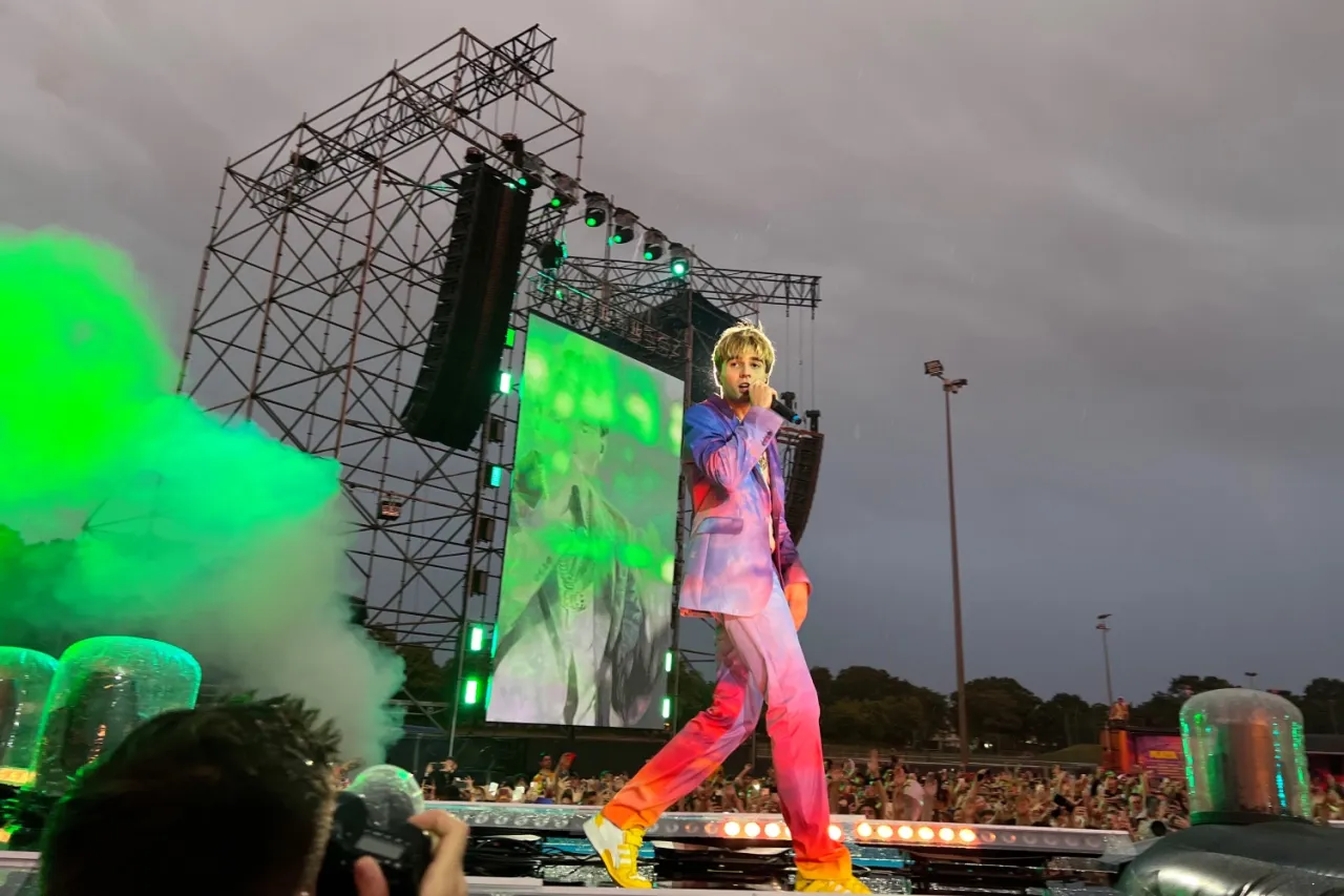 Mata na scenie koncertowej