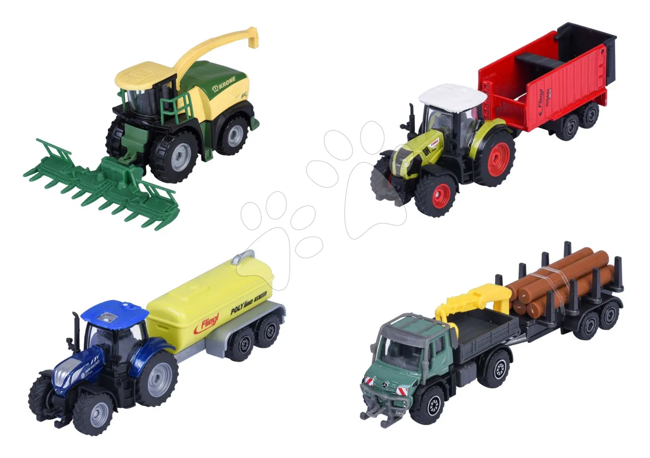 r&oacute;żne rodzaje traktor&oacute;w dla dzieci
