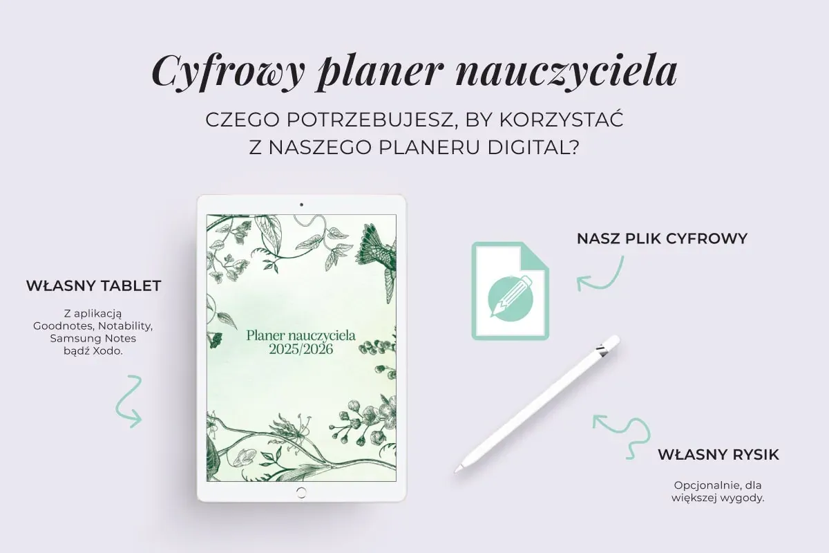 Nauczyciel planujący zajęcia z wychowawcą