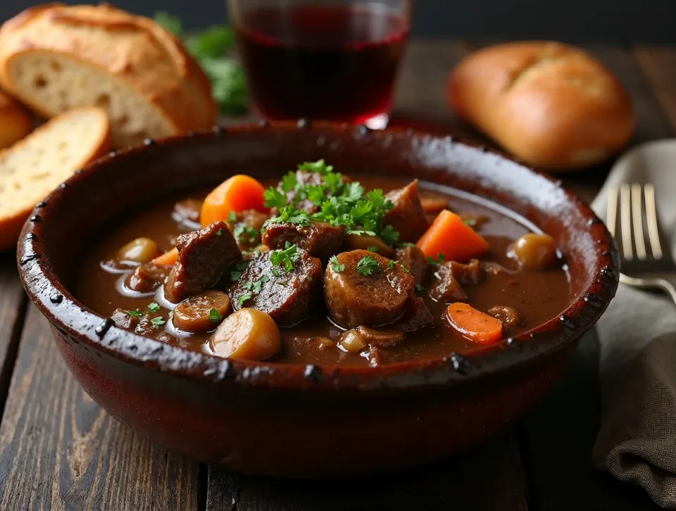 techniki gotowania wołowina po burgundzku