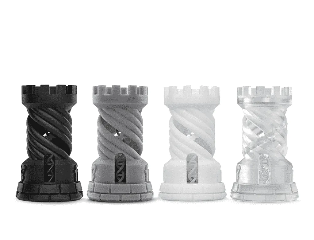 drukarka 3D FDM vs żywiczna przykłady wydruków