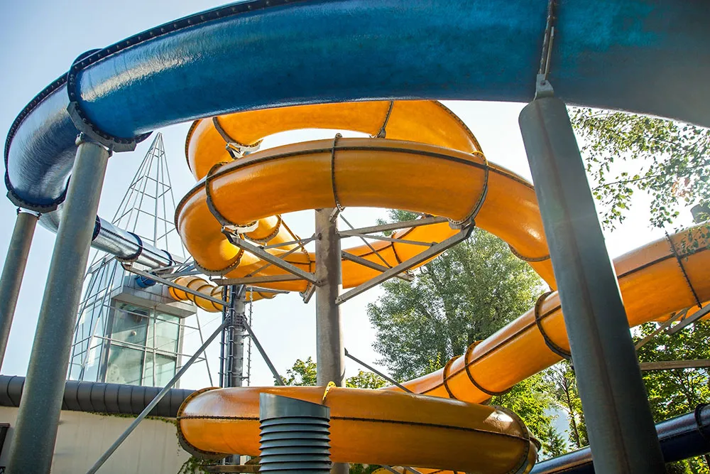 Aquapark Sopot zjeżdżalnie