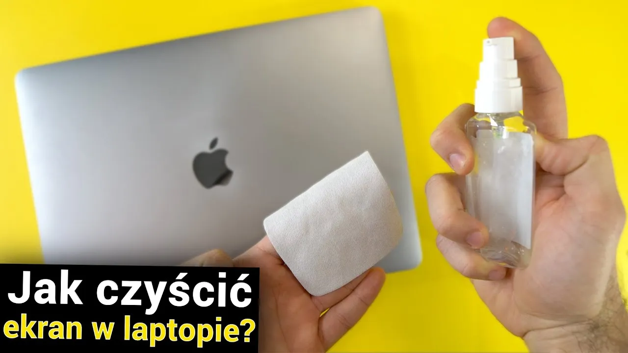 Jak krok po kroku wyczyścić ekran MacBooka