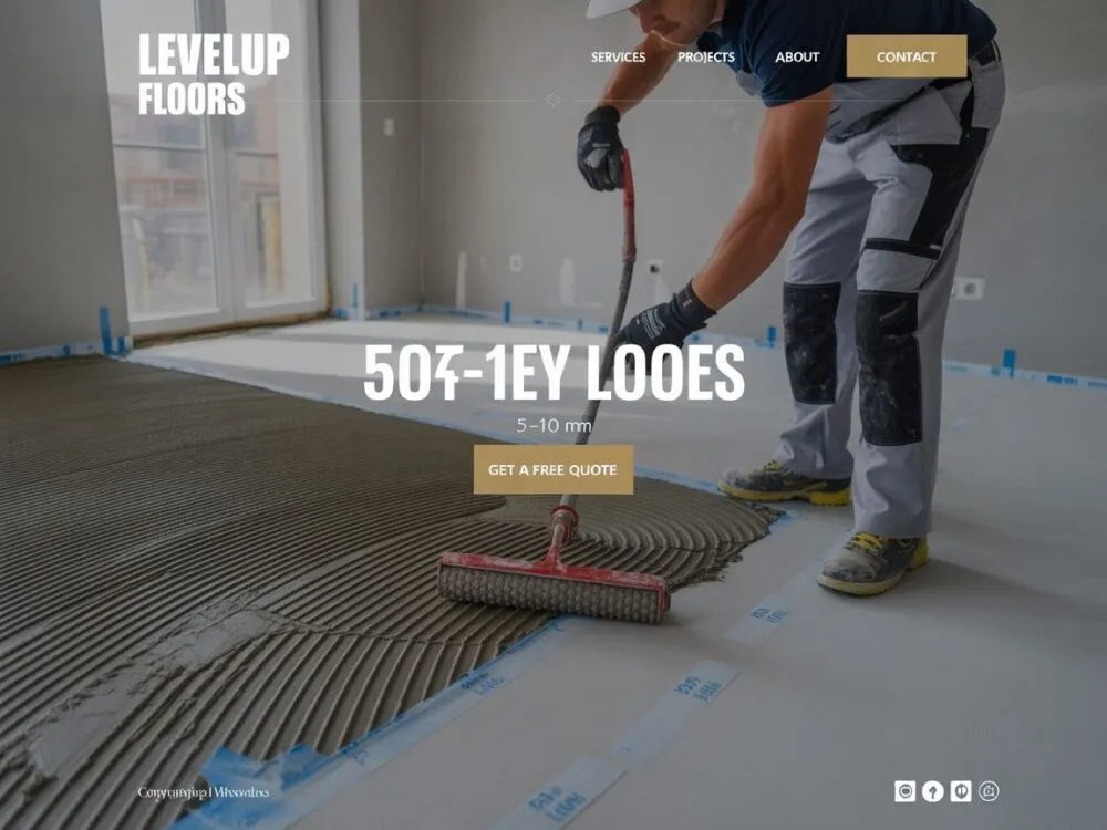 Wylewki samopoziomujące różnej grubości zastosowanie