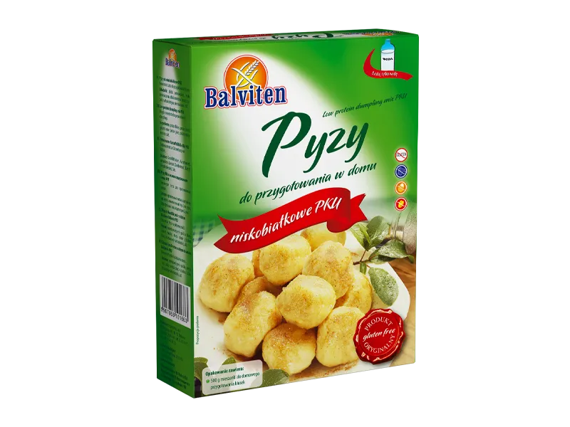 Składniki na pyzy bezglutenowe