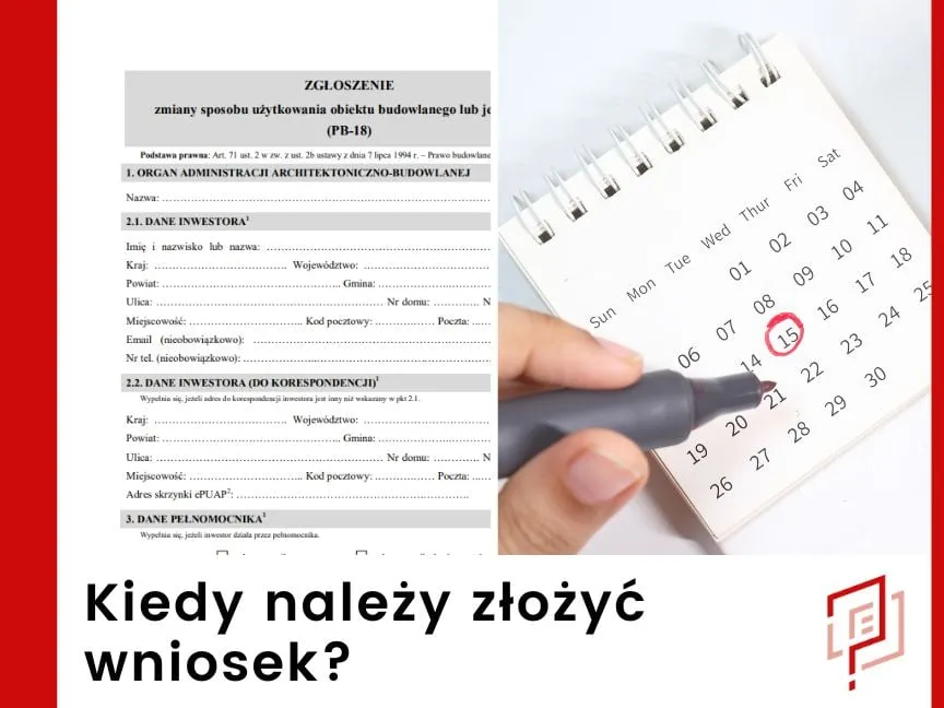 dokumenty do zmiany sposobu użytkowania budynku