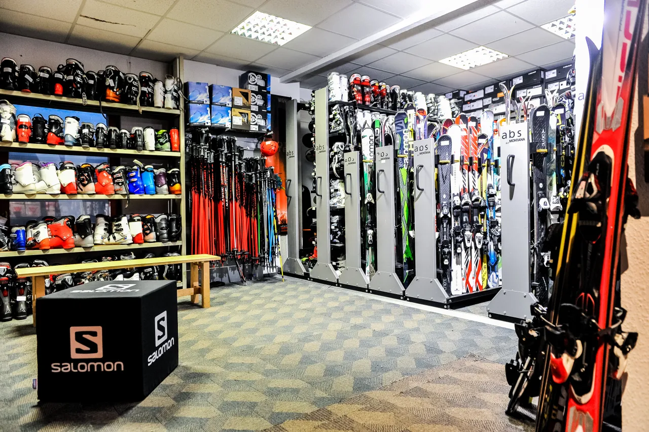 Mapa wypożyczalni nart Warszawa