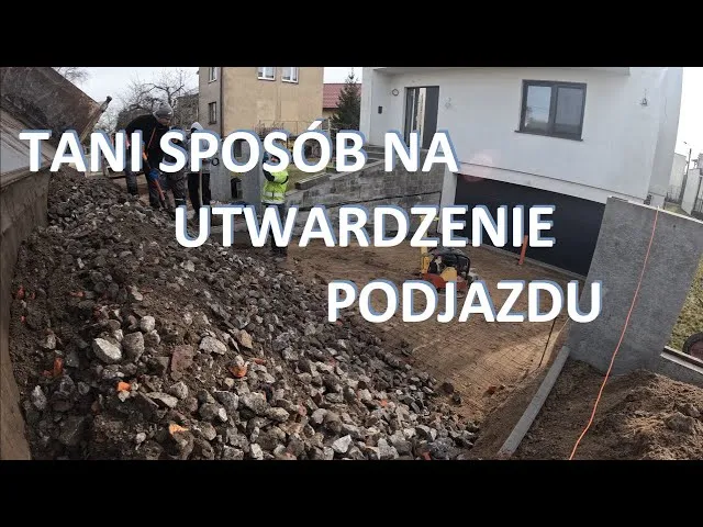 Zdjęcie Jak utwardzić podjazd do domu - uniknij błędów i kosztów