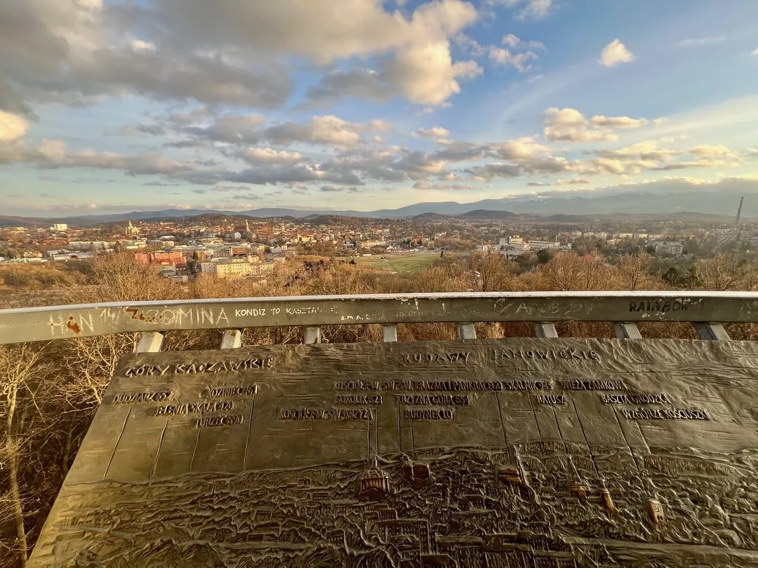 Jelenia Góra punkt widokowy Grzybek