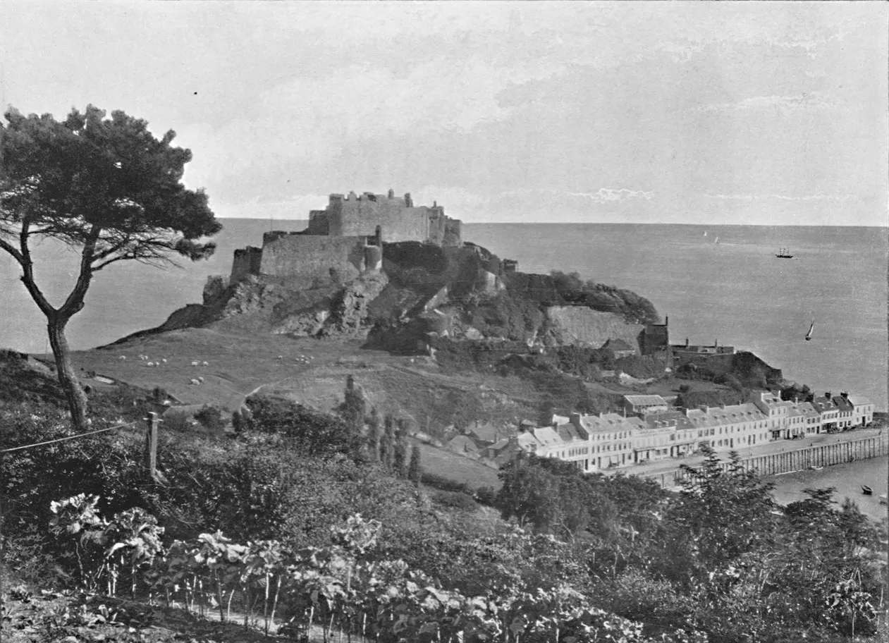 Zamek Mont Orgueil Jersey