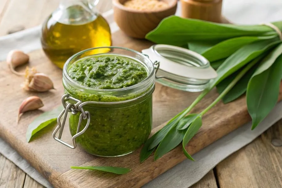 przechowywanie otwartego pesto oliwa