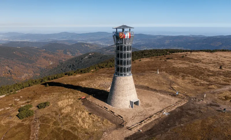 Śnieżnik nowa wieża widokowa panorama Sudetów