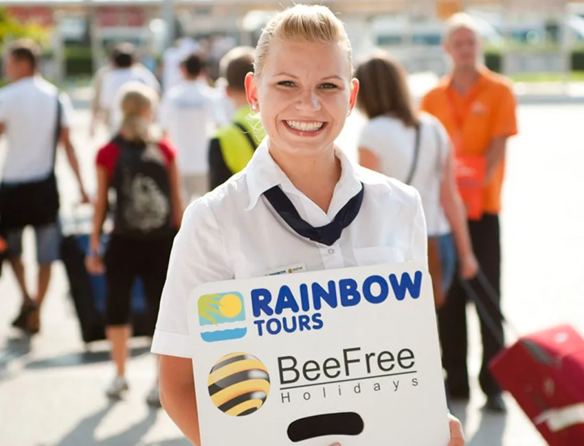 rezydent biura podróży na lotnisku