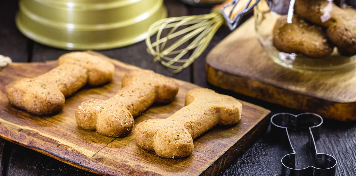 domowe smaczki dla psa r&oacute;żne kształty