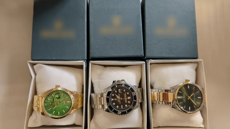 Podrobione produkty luksusowe torby zegarki