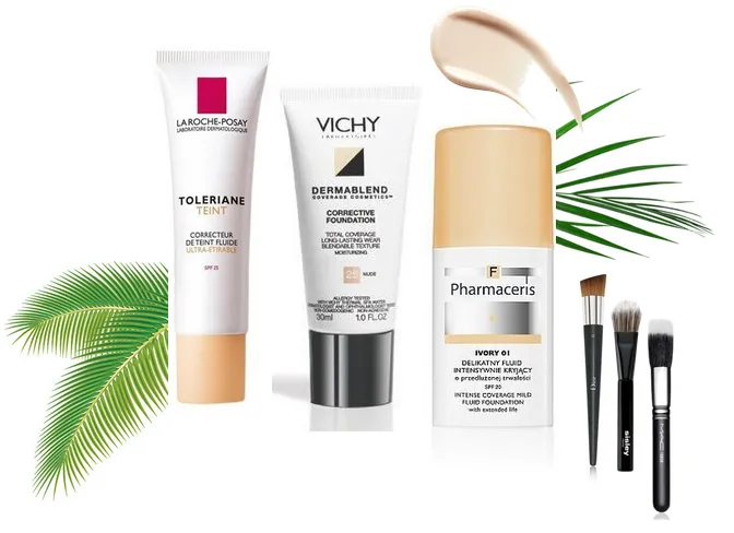 polecane podkłady na niedoskonałości apteczne drogeryjne