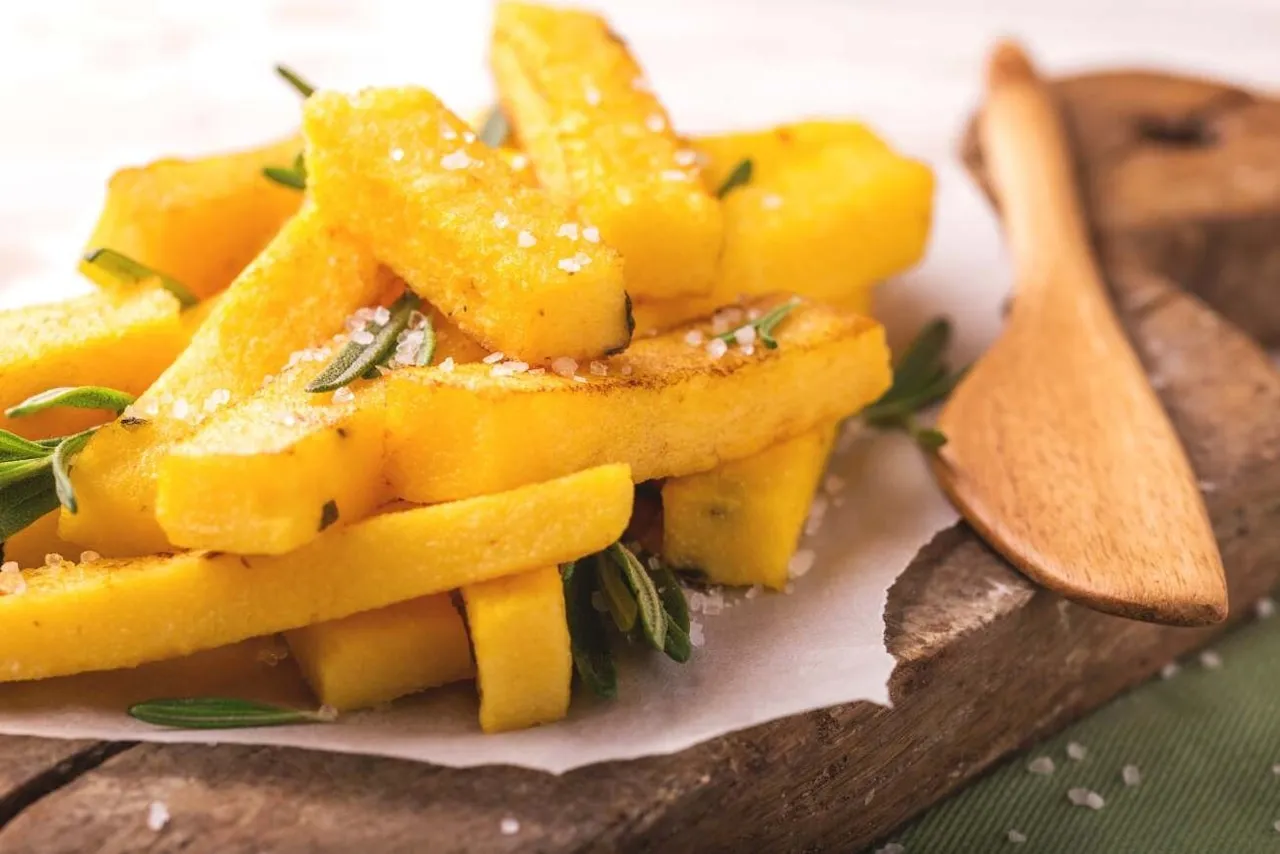 blok polenty do krojenia