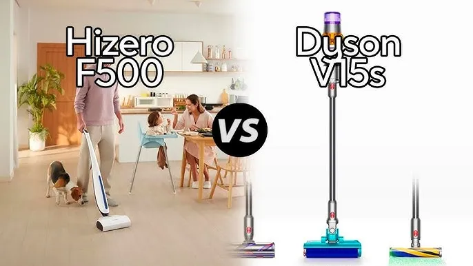 Dyson V15s Detect Submarine vs Hizero F500 comparison
