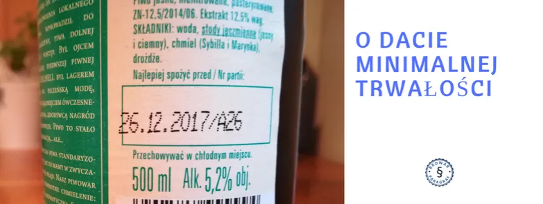 etykieta piwa data ważności
