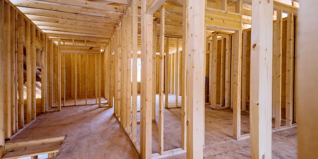dom szkieletowy budowa etap montażu ścian