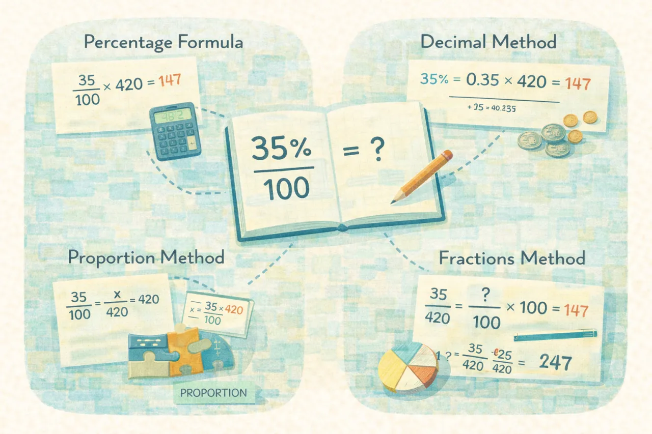 najczęstsze błędy liczenie procentów